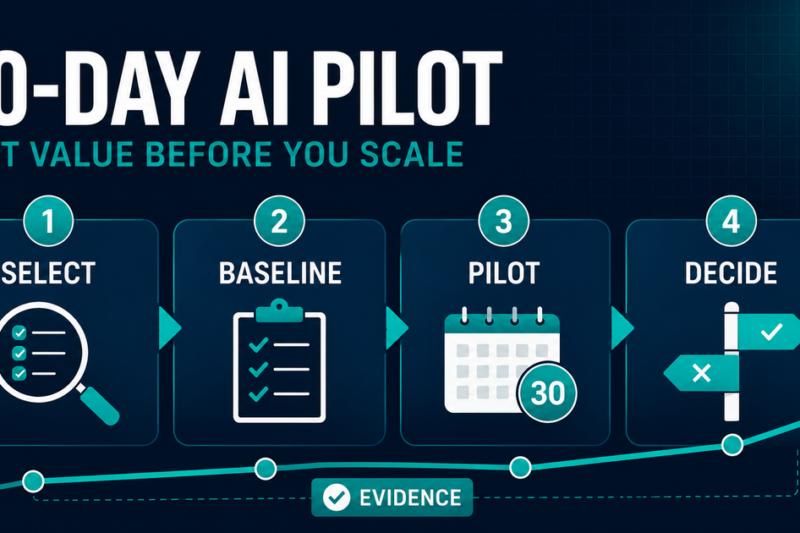 How to Run a 30-Day AI Pilot Before You Scale